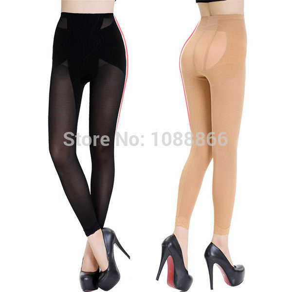 Women High Waist Slim Hip Lift Up Body Abdomen Shaper Long Pants LeggingsFree ping NW