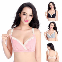 Women Wire Free Breastfeeding Bra Pregnant Feeding Maternity Bra Underwear NW