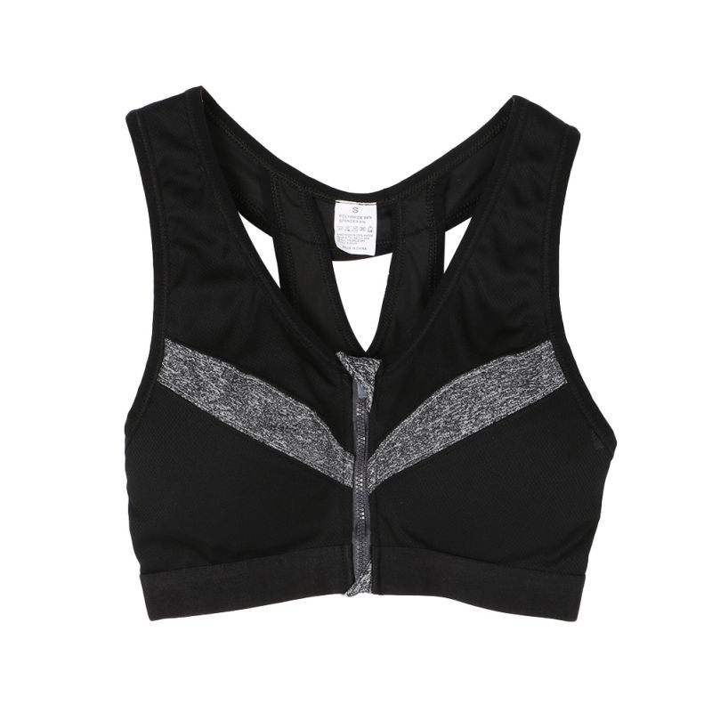 Women fitness Bra Tank Top Vest Crop Tops Fitness exercise Workout leisure Bras Seamless Padded Racerback Stretch NW