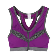 Women fitness Bra Tank Top Vest Crop Tops Fitness exercise Workout leisure Bras Seamless Padded Racerback Stretch NW