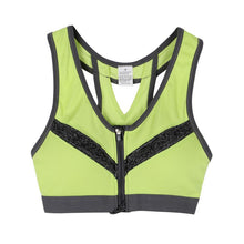 Women fitness Bra Tank Top Vest Crop Tops Fitness exercise Workout leisure Bras Seamless Padded Racerback Stretch NW