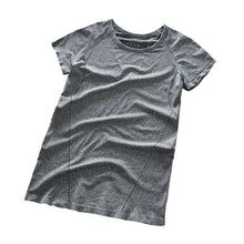 Women professional fitness workout T-shirt quick-dry short-sleeve exercise clothes women T-shirt LTD7 NW