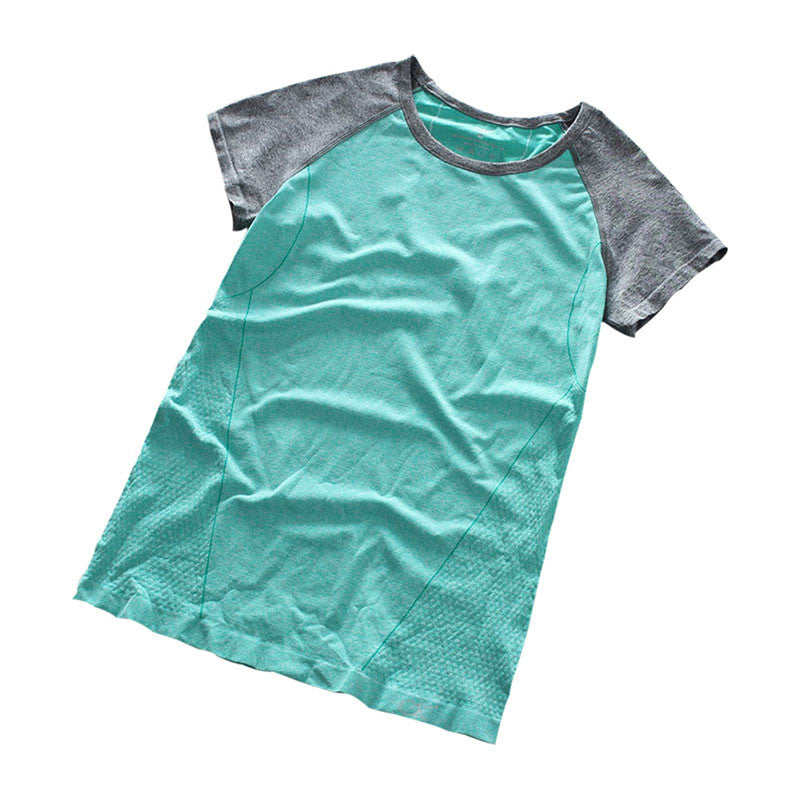 Women professional fitness workout T-shirt quick-dry short-sleeve exercise clothes women T-shirt LTD7 NW