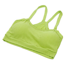 Women's Cozy workout Multicolored Bras Crop Tops Solid Shirt Tank Tops NW