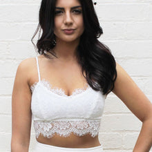 Women's Solid Floral Lace Straps Candy Color Bustier Cropped Tops Bras Bralette NW