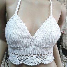 Womens Bralet Bra Lace Crochet Floral Crop-Tops Bustier Cami Tank Bikini Vest NW