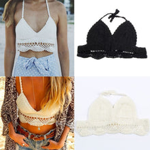 Womens Bralet Bra Lace Crochet Floral Crop-Tops Bustier Cami Tank Bikini Vest NW