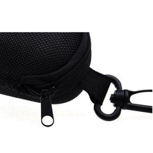 Zipper Eye Glasses Sunglasses Hard Case Box Portable Protector Black Universal NW