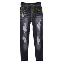 women denim tight slim pencil pants hole jean legging render pants leggings LZH7 NW
