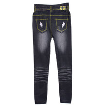 women denim tight slim pencil pants hole jean legging render pants leggings LZH7 NW
